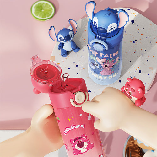 Gourde isotherme enfant 450ml – garde chaud & froid + anti-fuite